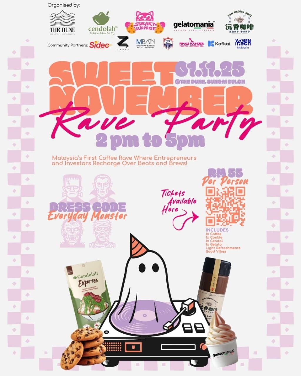 🎉 Event Invitation: Sweet November Coffee Rave