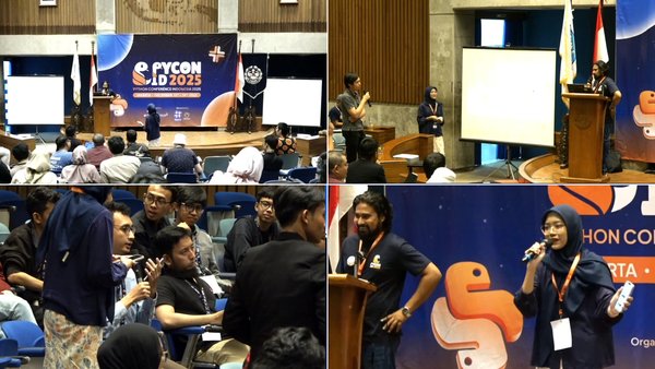 QnA session of Taufiq's Talk at PyConID25