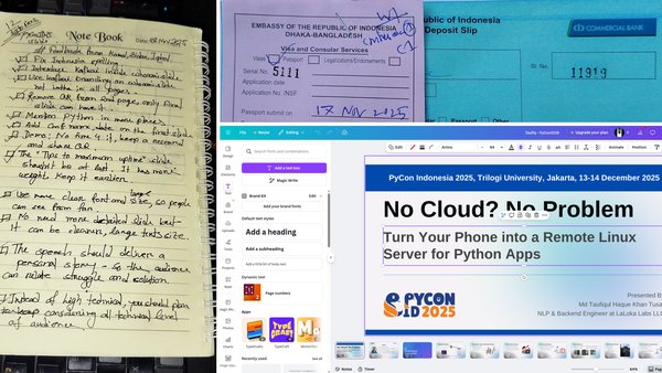 PyConID25 Preparation and Visa Application