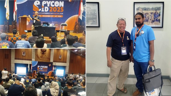 PyConID First Keynote by Onno