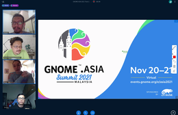 Speaking at GNOME Asia Summit 2021