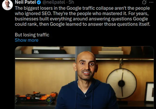 What Neil Patel Gets Right (And Wrong) About Surviving the SEO Collapse