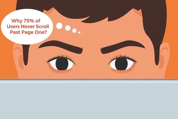 Why 75% of Users Never Scroll Past Page One?
