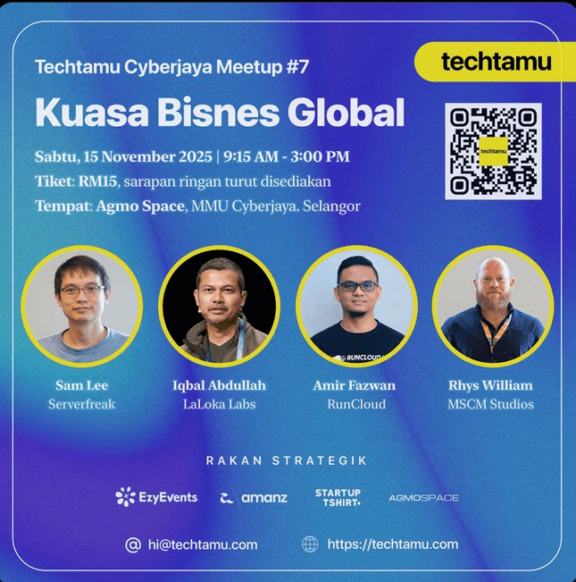Techtamu Cyberjaya Meetup #7: AI and Global Business Insights